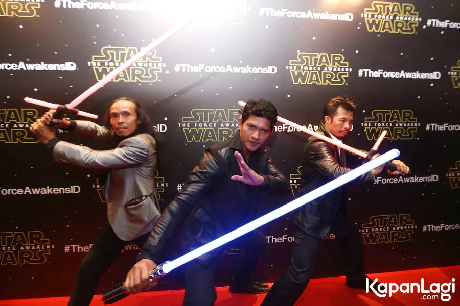 Iko, Yayan dan Cecep harus mematuhi seluruh peraturan ketat di lokasi syuting STAR WARS/©KapanLagi.com®/Budy Santoso