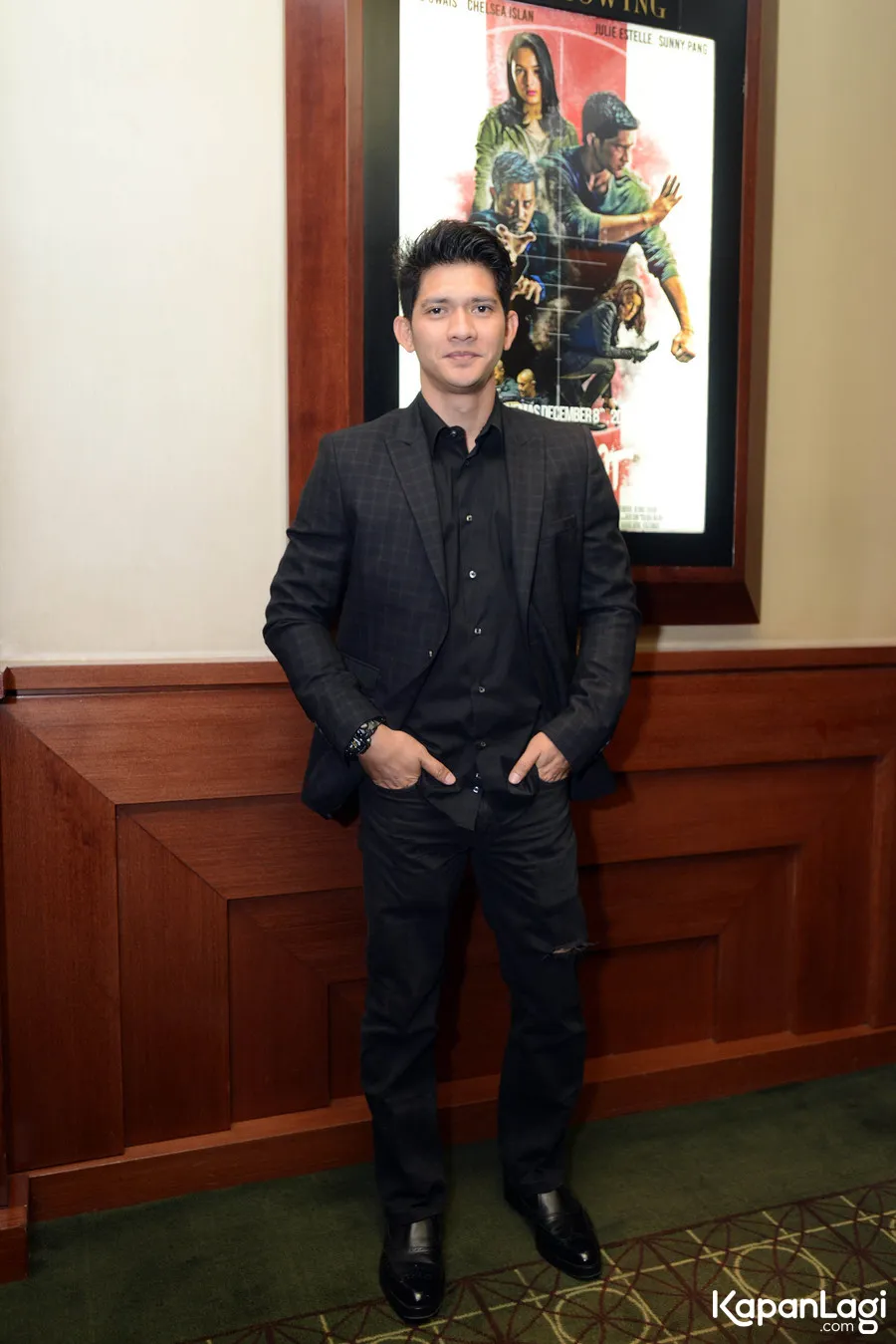Iko Uwais tak peduli mau Audy gemuk atau kurus. ŠKapanLagi.com/Muhammad Akrom Sukarya