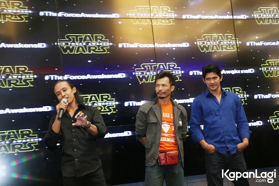 Iko bangga bisa terlibat STAR WARS/©KapanLagi.com®/Agus Apriyanto