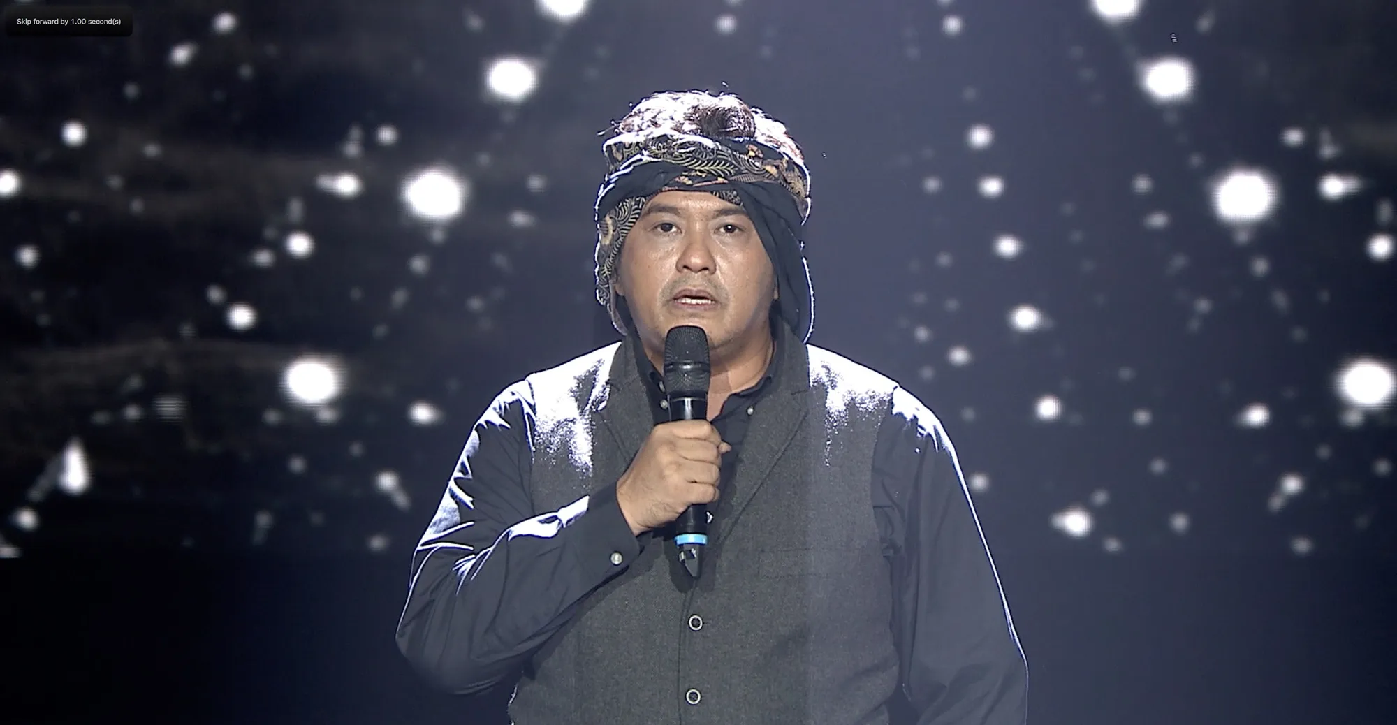 Dicky Chandra di konser LIDA 2019 © Indosiar