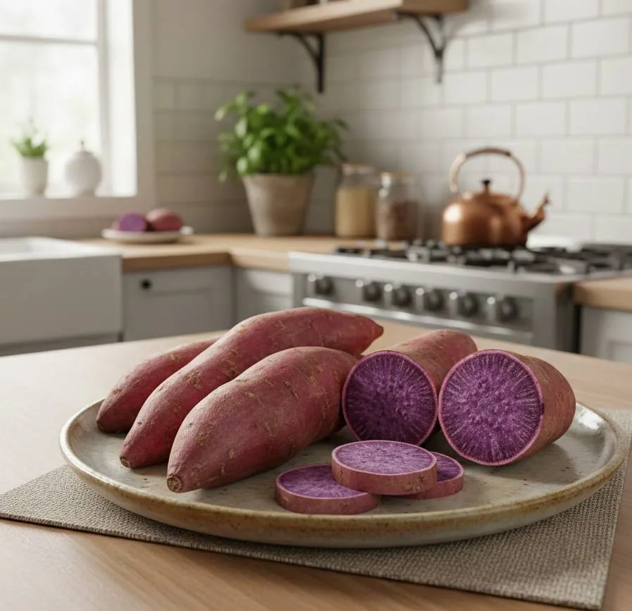 Ubi ungu - image by AI