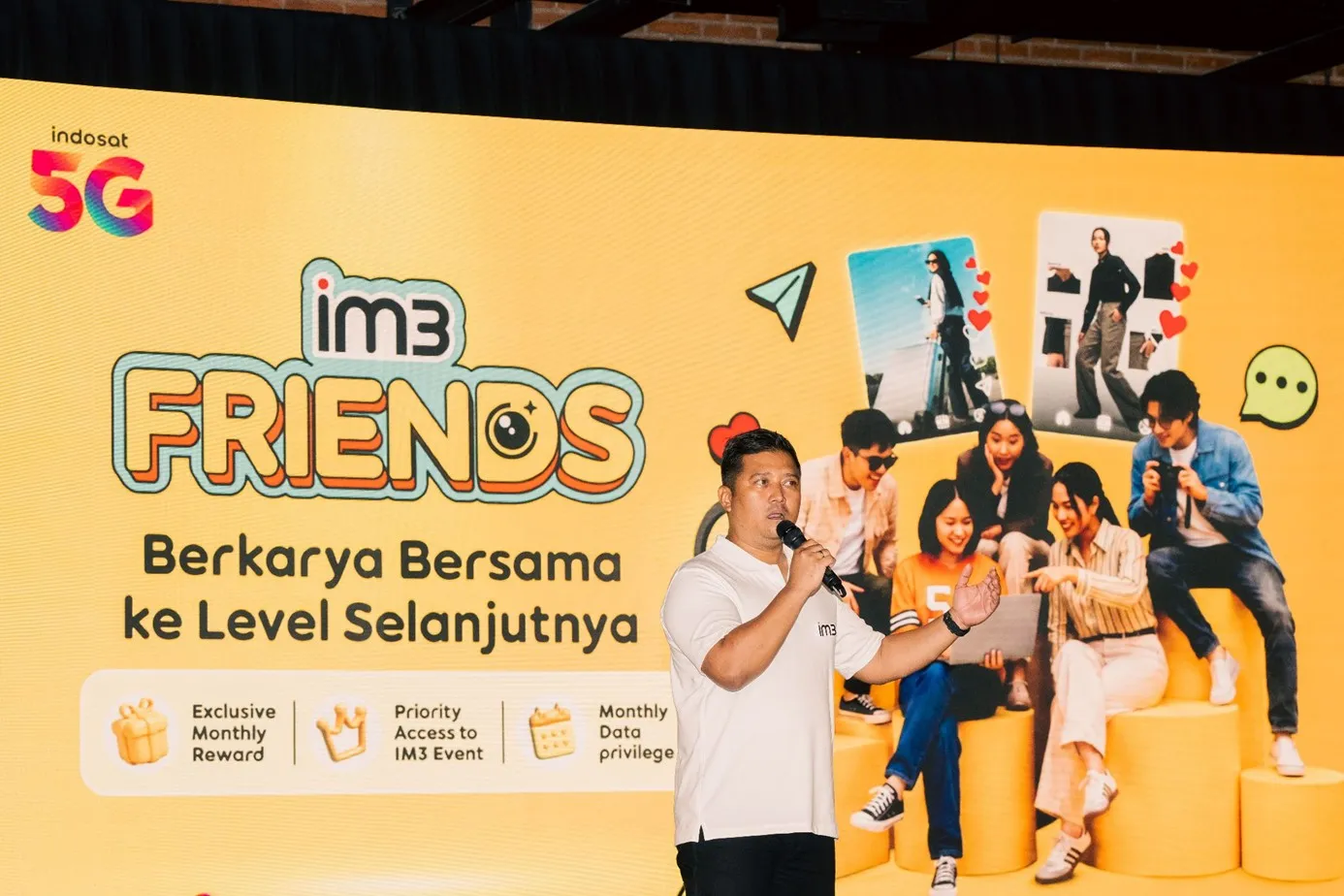 SVP Head of National Brand IM3 Indosat Ooredoo Hutchison, Fahroni Arifin. ©IM3