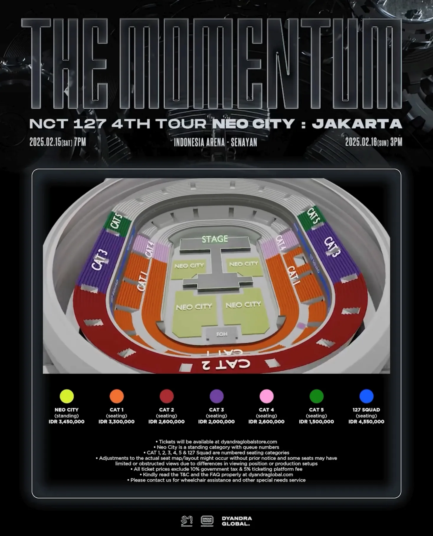 NCT 127 4TH TOUR 'NEO CITY - THE MOMENTUM'