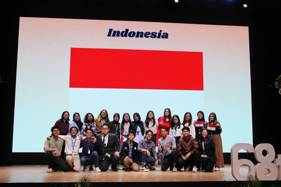 Delegates from Indonesia at the 68th IPSF World Congress/Special