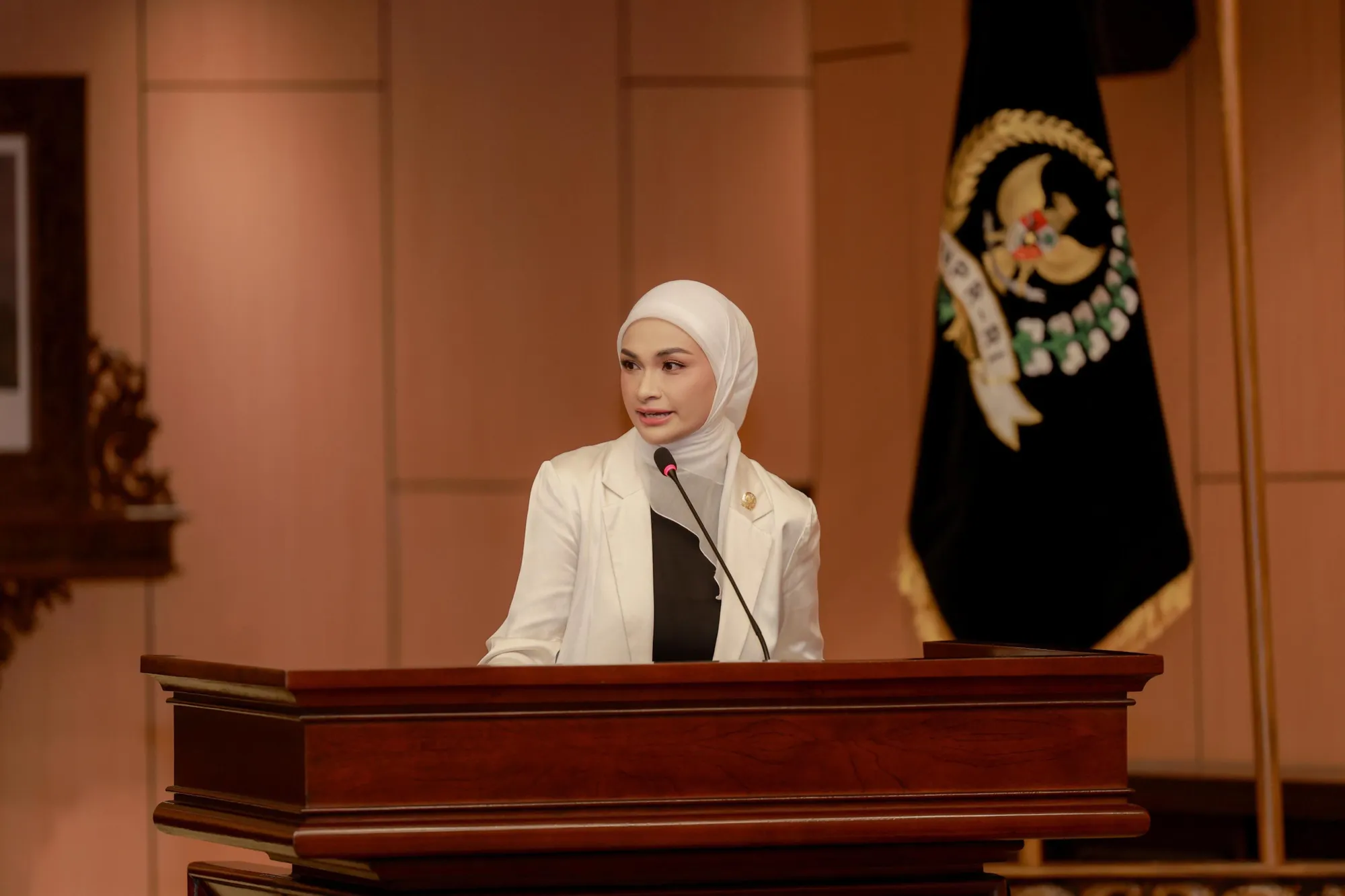 Ketua Fraksi PAN DPR RI dan Wakil Ketua Komisi XII DPR RI Putri Zulkifli Hasan. 
