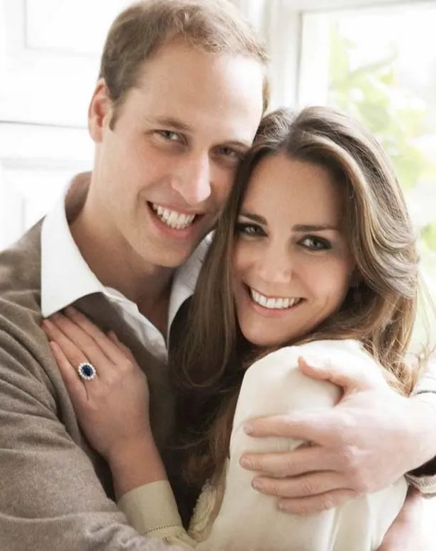 Pangeran William dan Kate mengumumkan pertunangannya hari Selasa © Kensington Royal