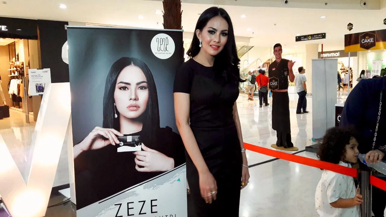 Kartika Putri memilih untuk berbisnis sabun. ©KapanLagi.com/Nuzulur Rakhmah