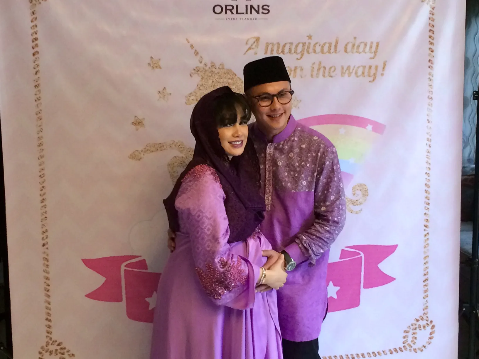 Ussy dan Andhika gelar syukuran kehamilan © KapanLagi.com/Sahal Fadhli