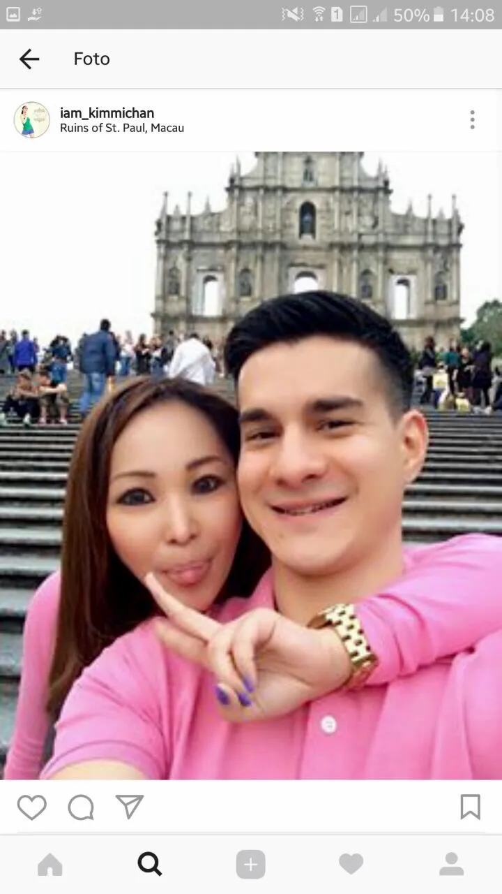 Kimmi Chan dan Steve Emmanuel, bersahabat dekat. © instagram.com/iam_kimmichan