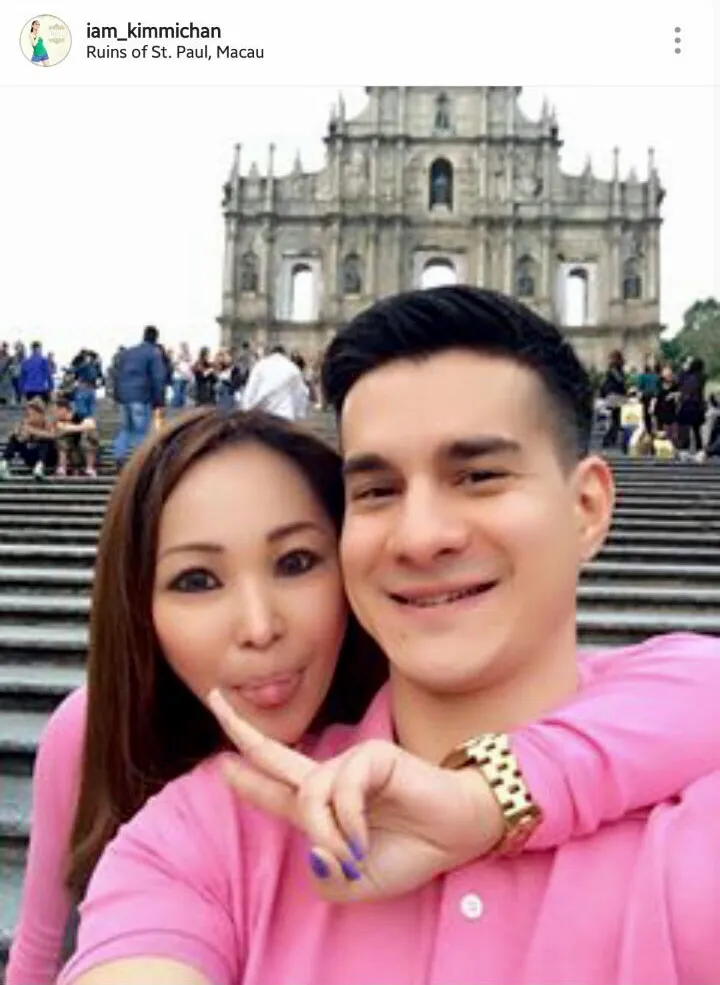 Foto Kimmi Chan dan Steve Emmanuel saat berlibur di Macau © instagram.com/iam_kimmichan