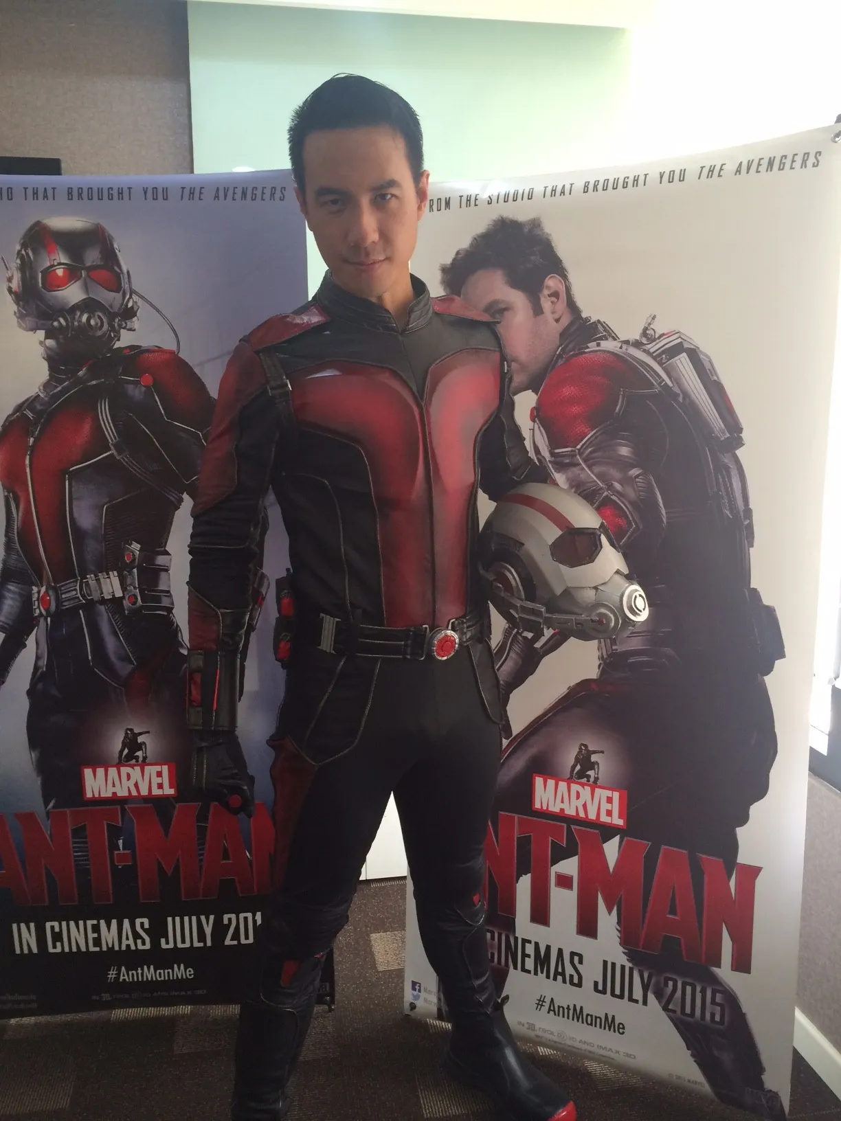 Daniel Mananta saat menjadi brand ambassor Ant-man di Indonesia ©KapanLagi.com/Nuzulur Rakhmah