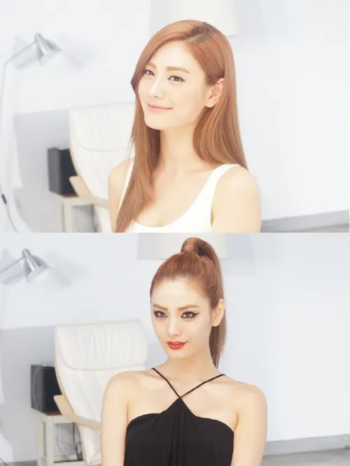 Nana After School menampilkan dua image yang bertolak belakang. ©soompi.com