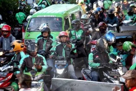 Ilustrasi Ojol © Istimewa