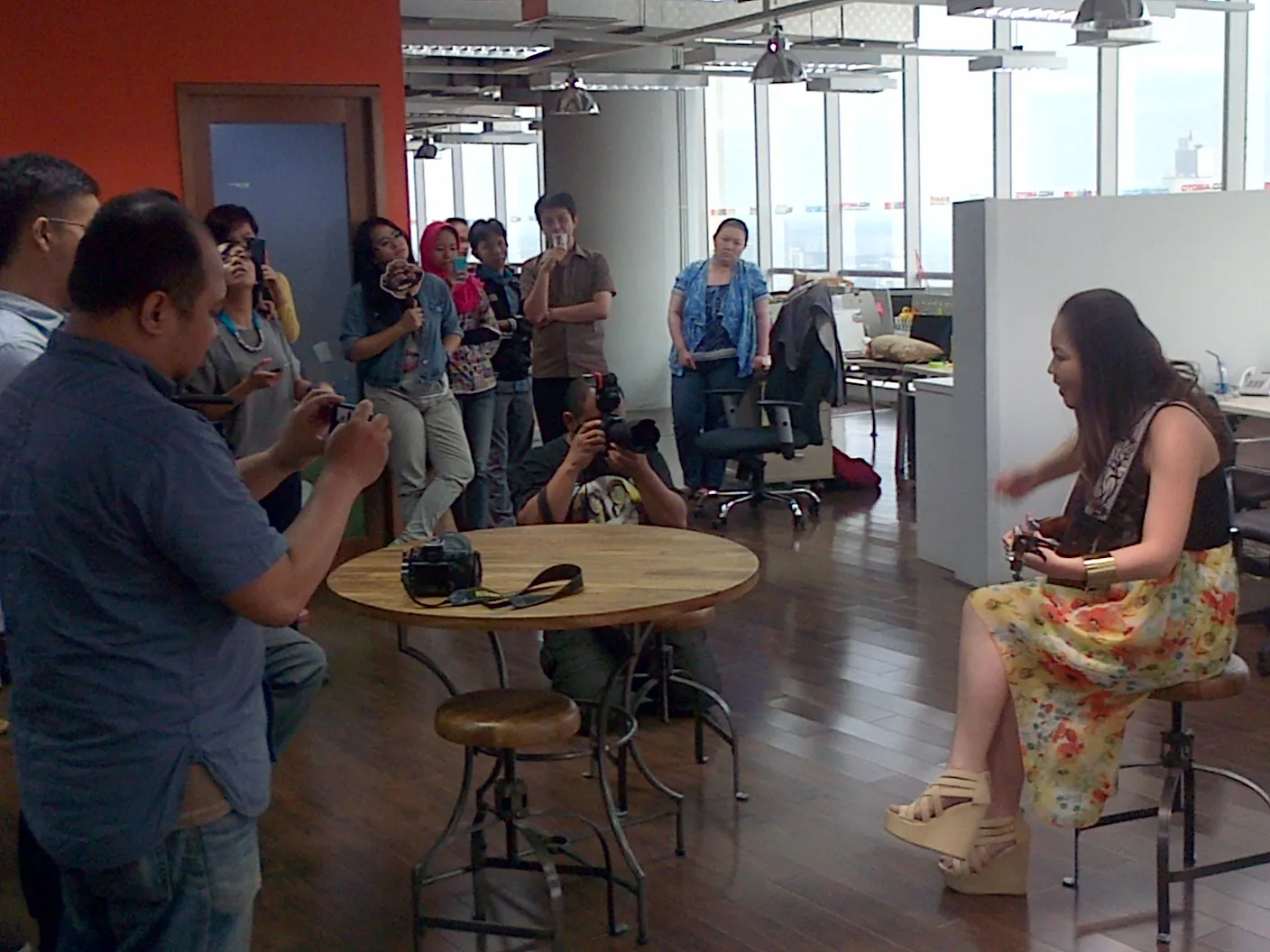 Sabrina di kantor KapanLagi.com® di Kuningan, Jakarta Selatan @KaniaRamalda/KapanLagi.com®