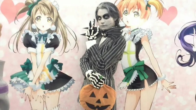 Cosplayer Jack Skellington / foto @KapanLagi.com