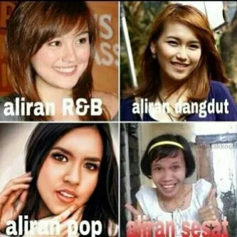 Raisa, Agnes, Ayu, dan Dijah punya aliran masing-masing / © Istimewa