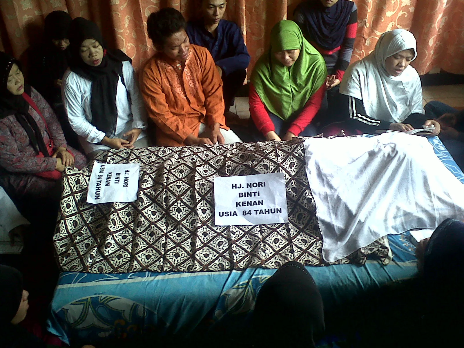 Keluarga tak punya firasat atas kepergian Mpok Nori. @KapanLagi.com®/Adi Abbas Nugroho