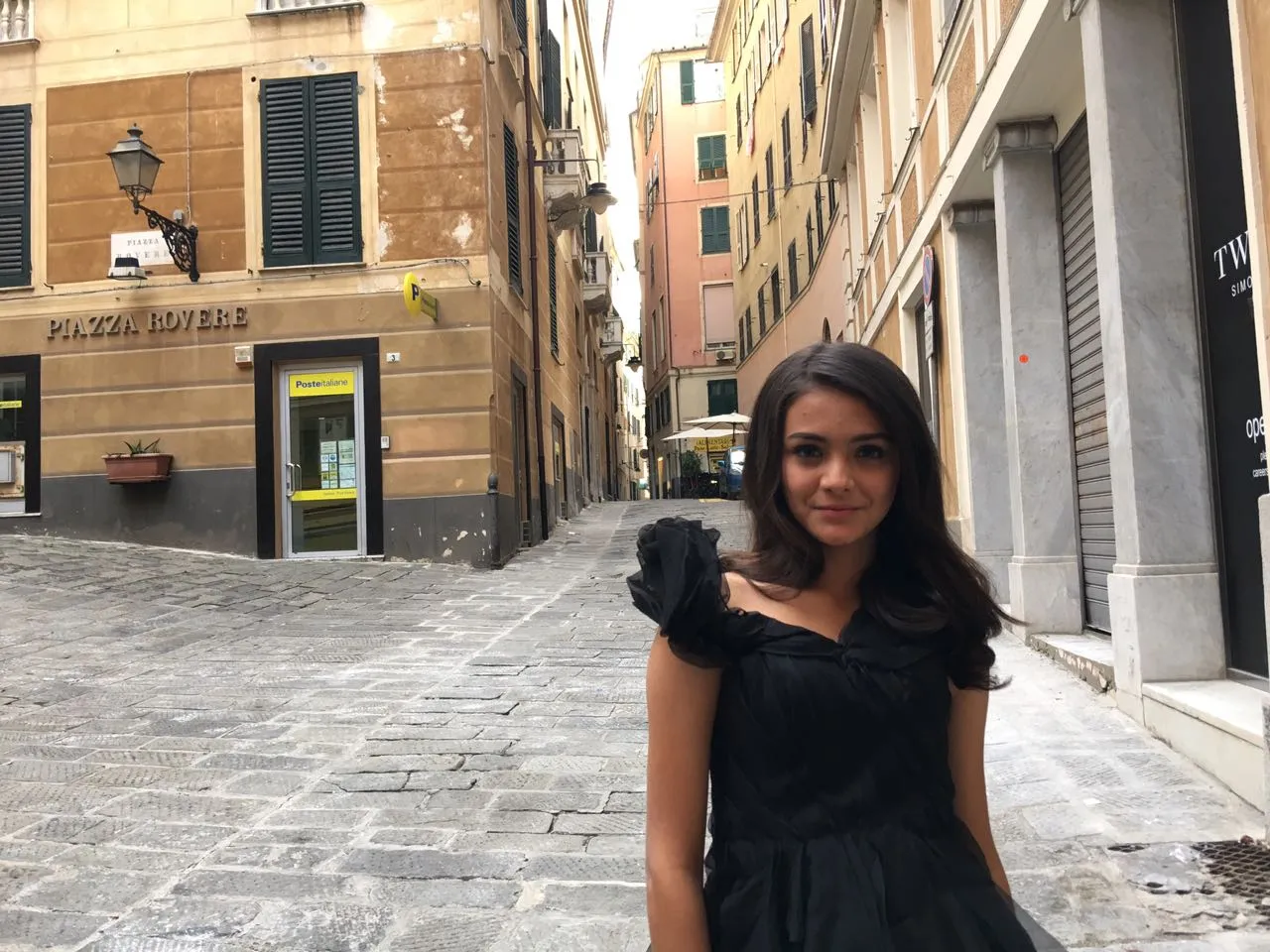 Amanda Rawles menjejakkan kaki untuk pertama kalinya di Italia. (dok: Screenplay Films)