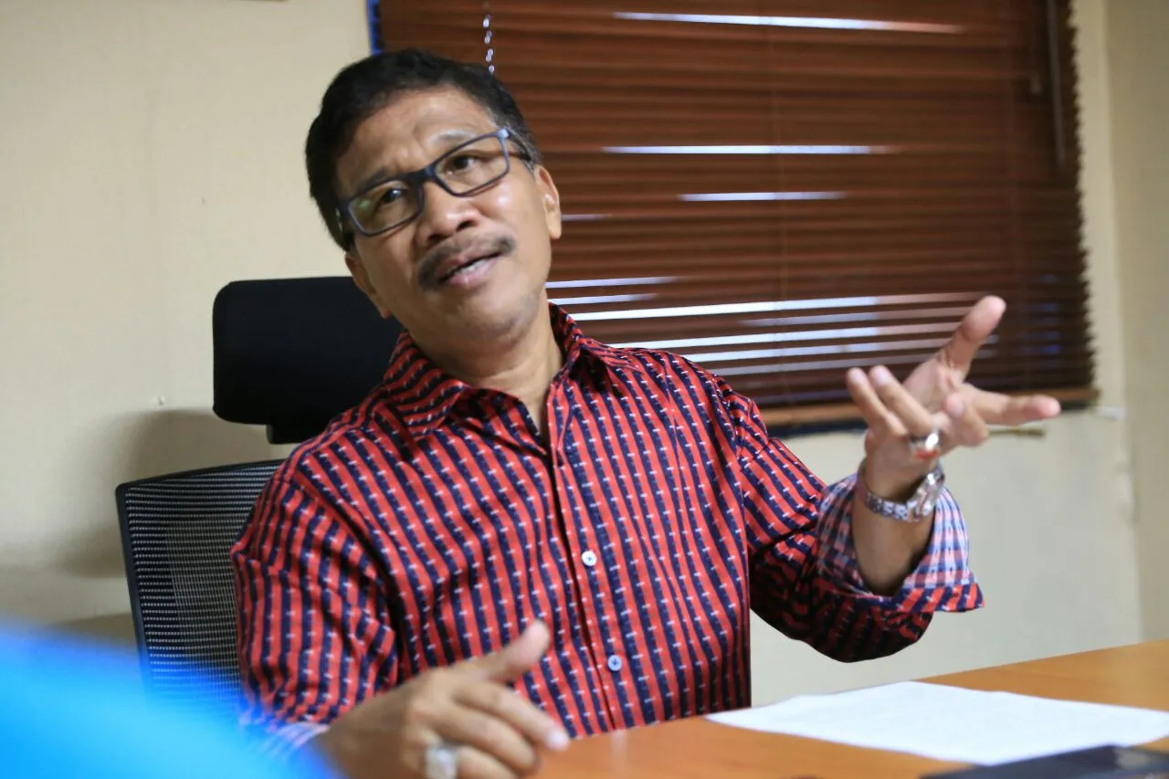 Friman Bintang, keuta umum PPFI © KapanLagi.com®/Sahal Fadhli