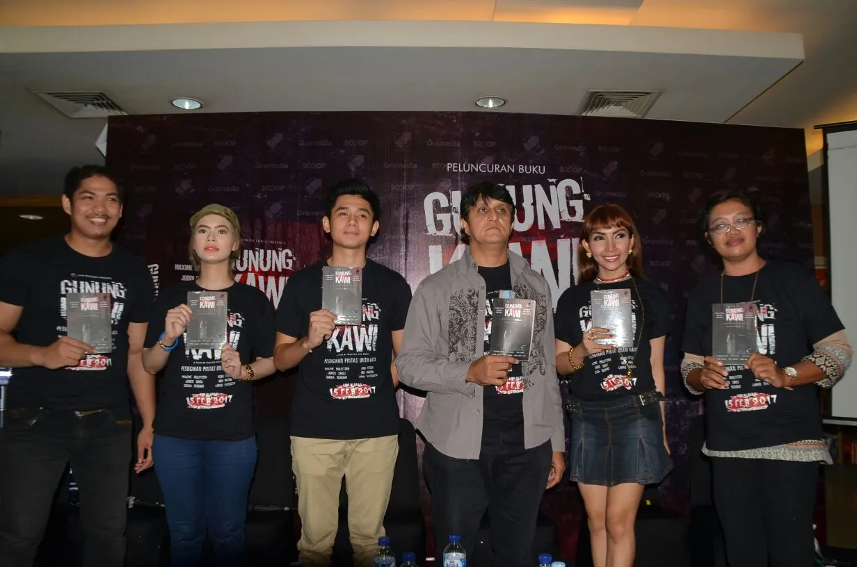 Skenario film GUNUNG KAWI diangkat dalam bentuk novel. ŠKapanLagi.com/Fikri Alfi Rosyadi