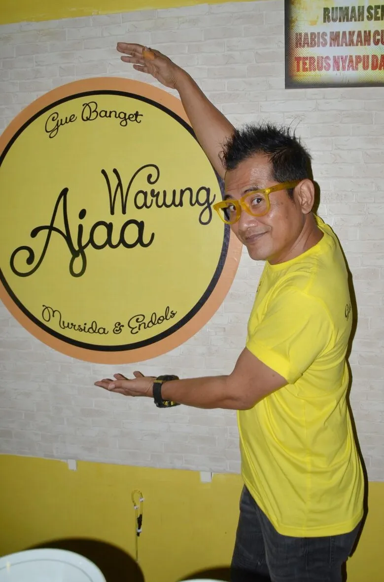 Presenter Farid Aja buka bisnis warung Kapanlagi.com/Fikri Alfi Rosyadi