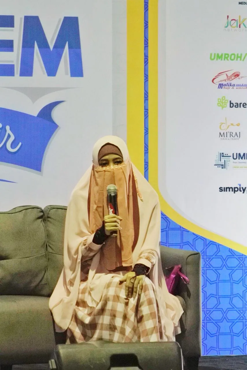 Peggy aktif jalani kegiatan islami / Credit: Dokumentasi Pribadi
