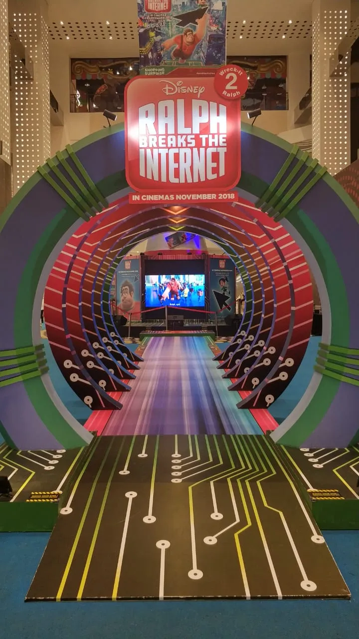 Ralph Breaks the Internet: Wreck-It Ralph di Mall of Indonesia / Credit: Dokumentasi Pribadi