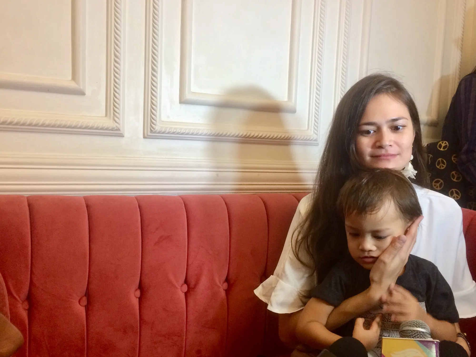 Sabai Morscheck & Bjorka © Kapanlagi/Nuzulur Rakhmah