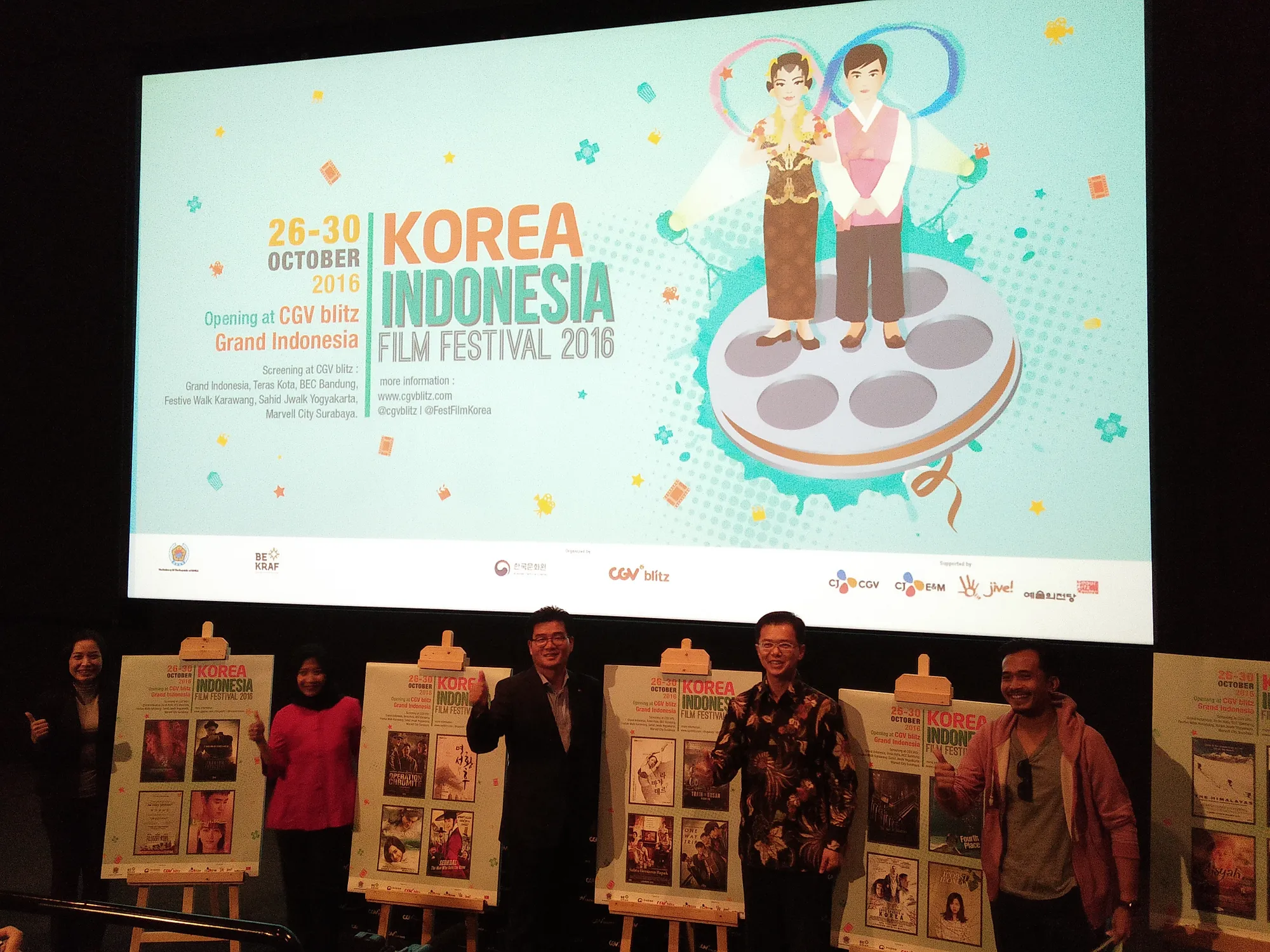 Korea Indonesia Film digelar kembali tahun ini © Kapanlagi.com®/Nuzulur Rakhmah