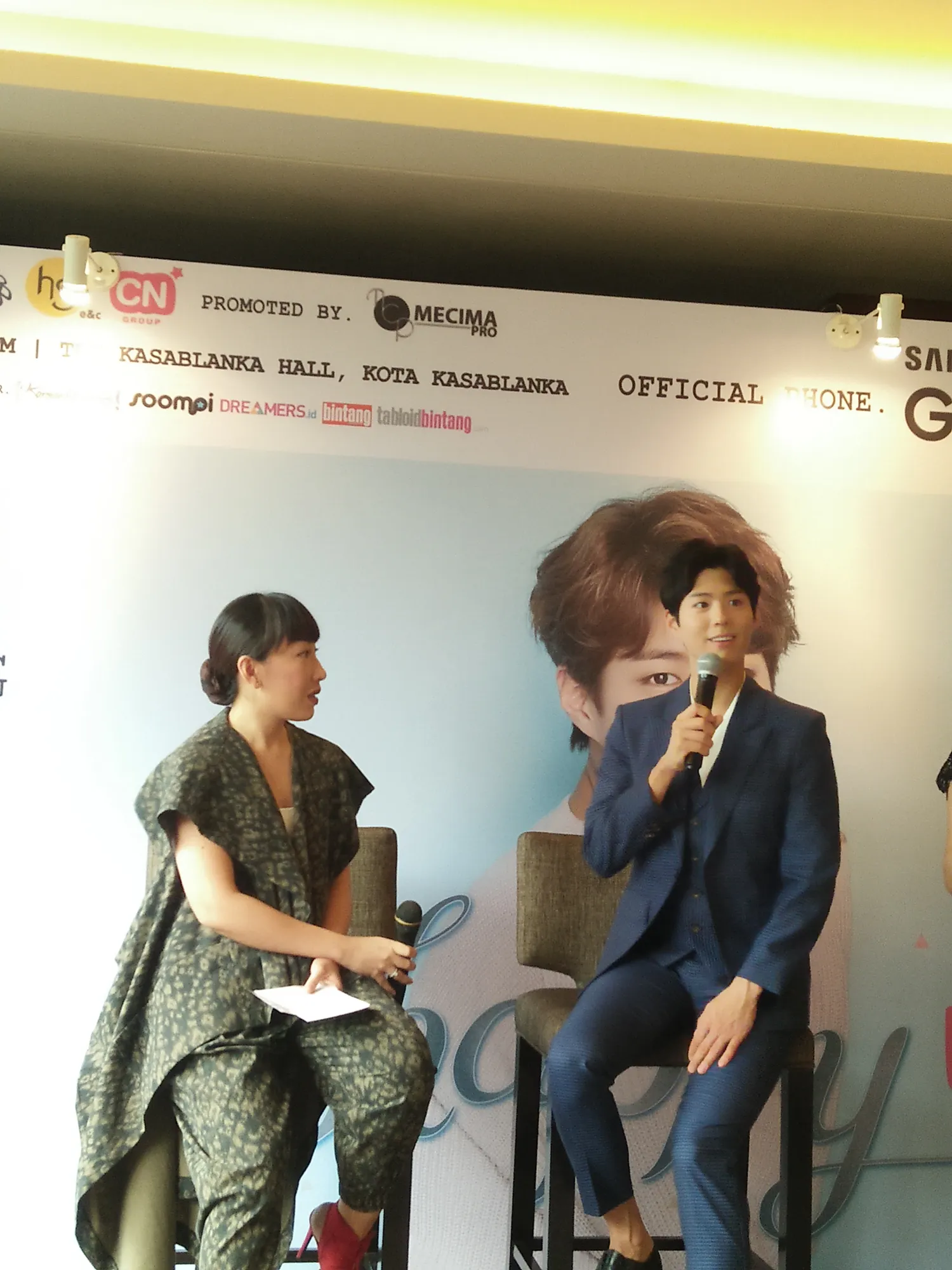 Park Bo Gum tak menyangka punya banyak fans di Indonesia © KapanLagi.com4/Nuzulul Rakhmah