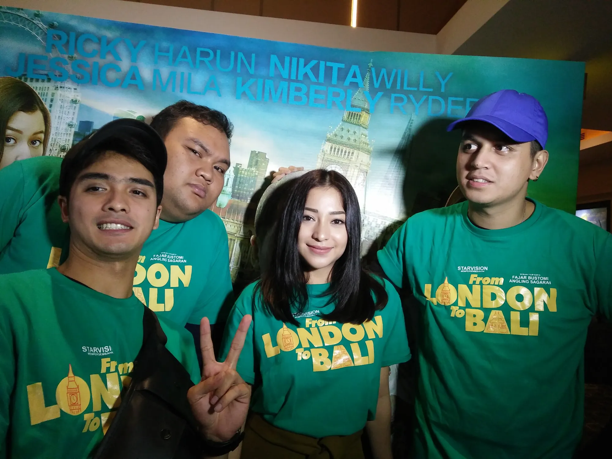 Cast Film FROM LONDON TO BALI © Kapanlagi/Nuzulur Rakhmah