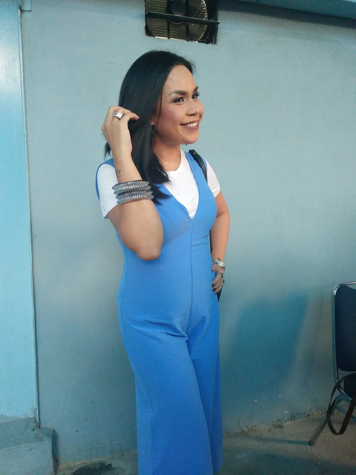 Melanie Ricardo diminta keluarga Jupe untuk tidak mengambil foto selagi menjenguk © KapanLagi.com/Nuzulur Rakhmah