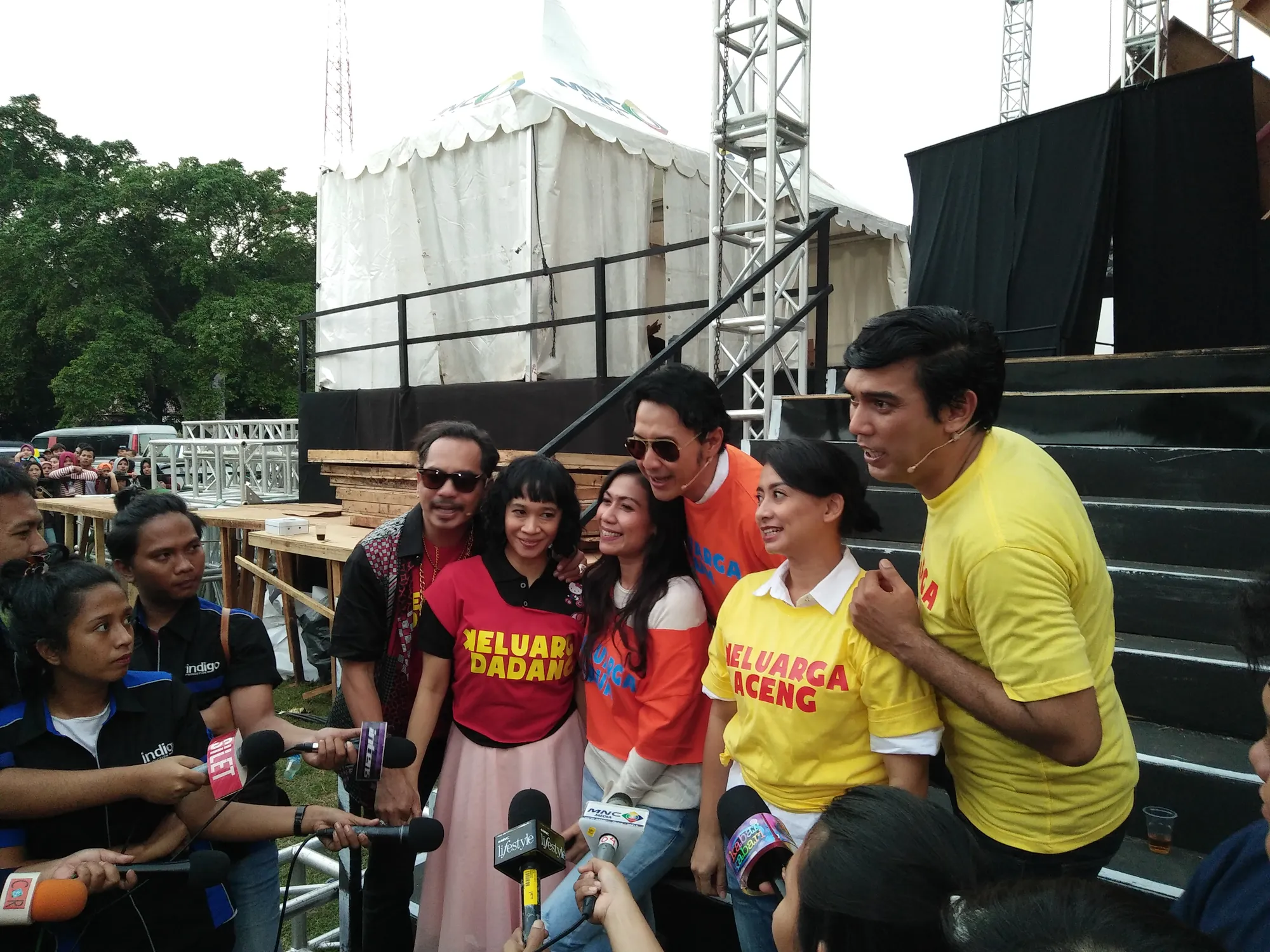 Indra hadiri meet and green sinetron 'Dunia Terbalik' © KapanLagi.com®/Nuzulur Rakhmah