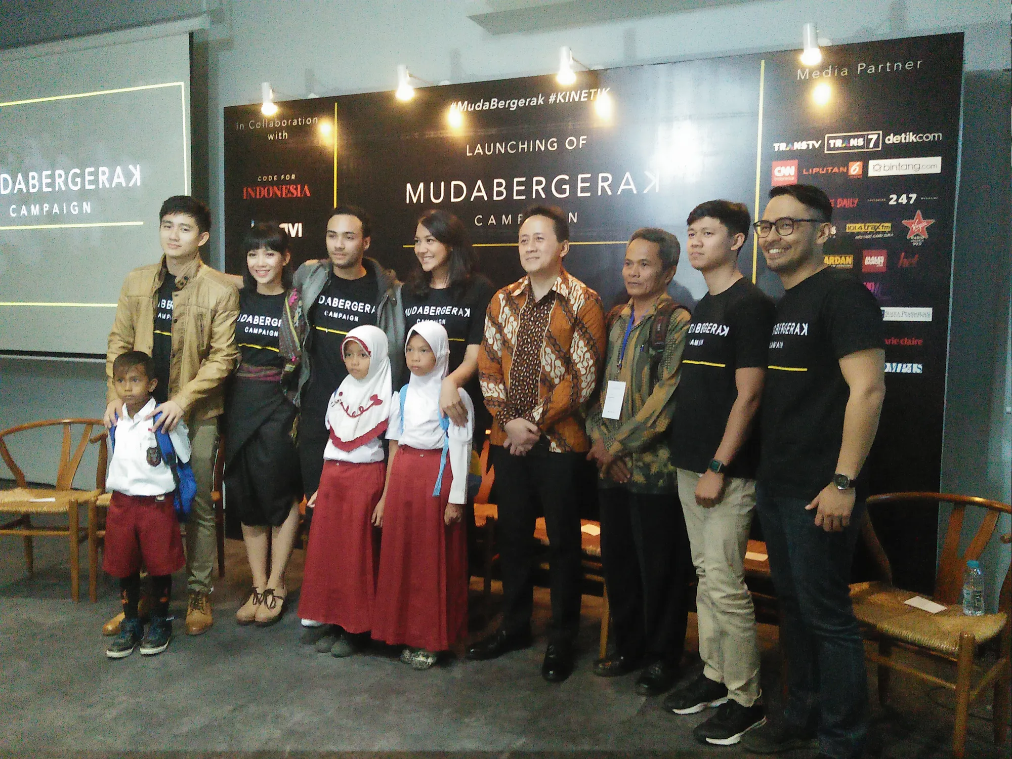 Putri Tanjung ajak anak muda Indonesia untuk bergerak. ©KapanLagi.com/Nuzulur Rakhmah