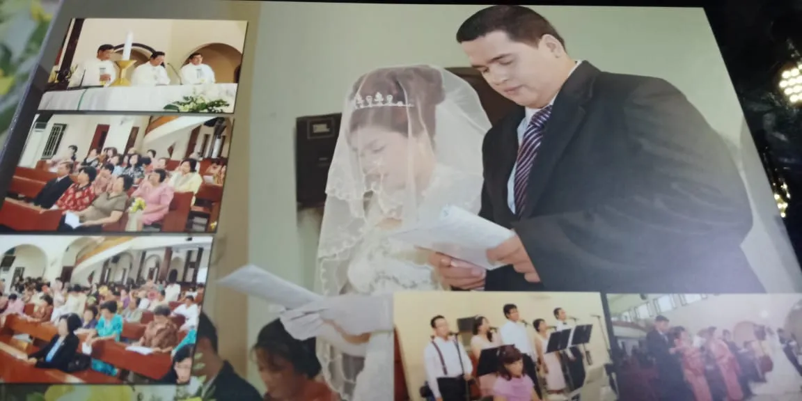 Pernikahan Shirley dan Nana ©KapanLagi.com/Fikri Alfi Rosyadi