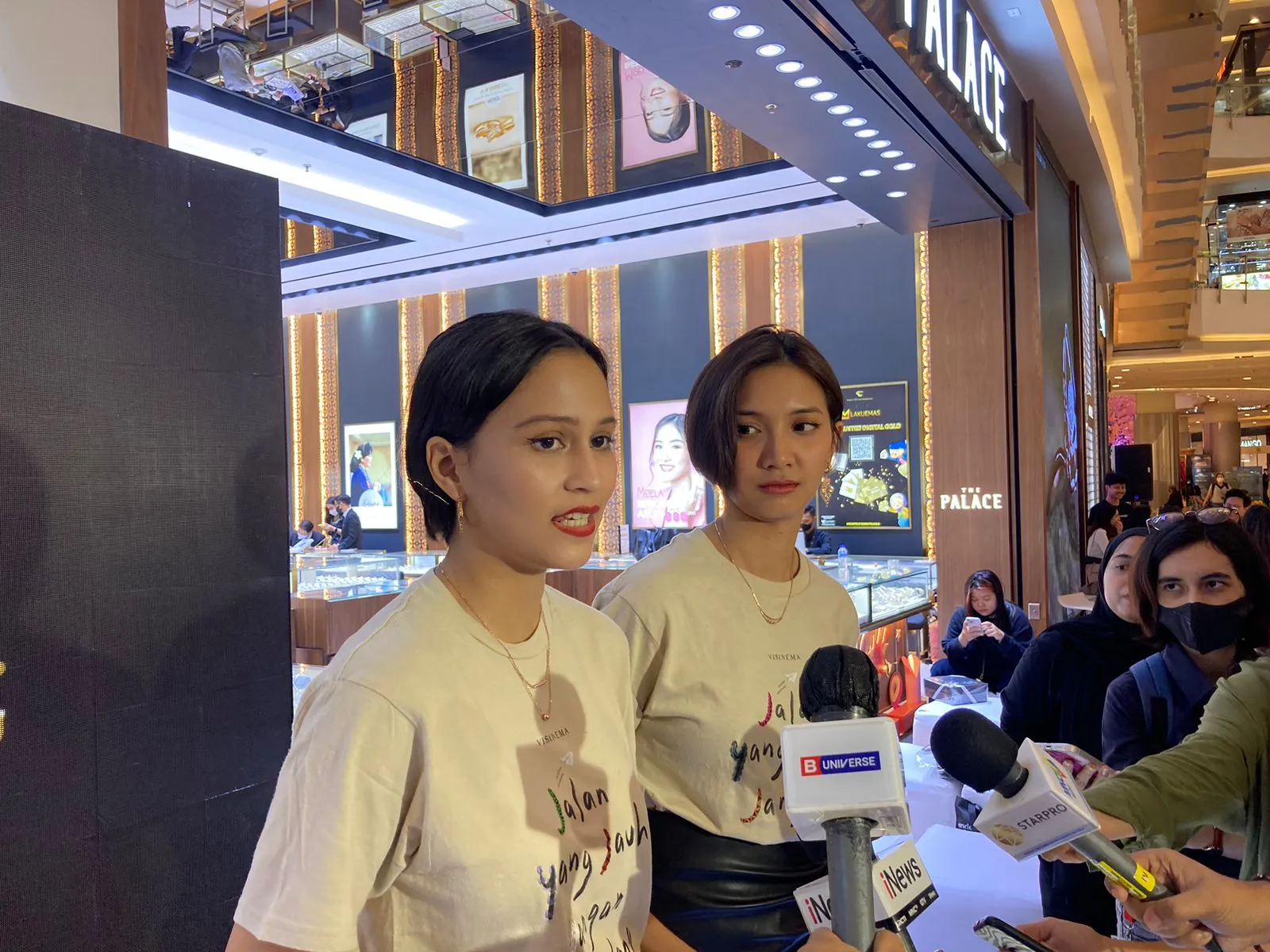 Sheila Dara & Luthesa © KapanLagi.com/Irfan Kafril