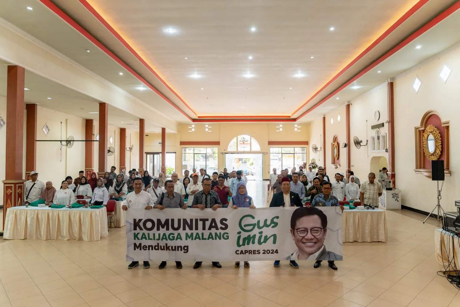 Komunitas Kalijaga Malang Gelar Deklarasi Dukung Gus Imin Jadi Capres 2024 / Credit Foto: KapanLagi.com/Darmadi Sasongko