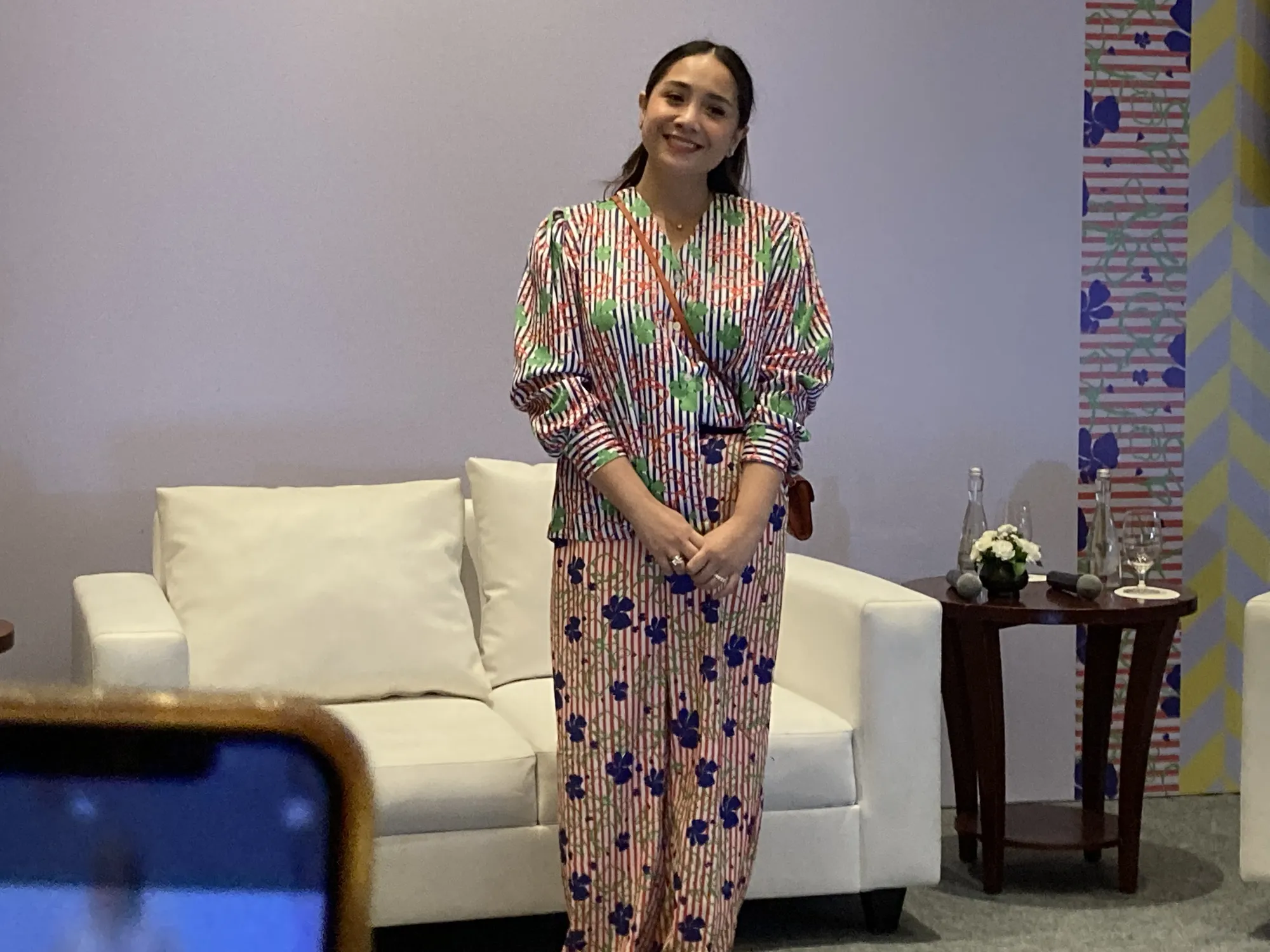 Tips Nagita Slavina Tetap Terlihat Segar (credit: Kapanlagi.com/Nuzulur Rakhmah)