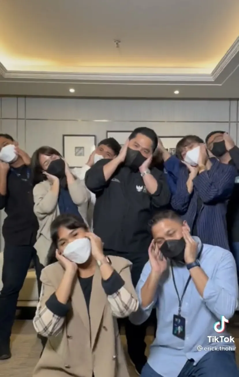 Tik Tok @erick.thohir