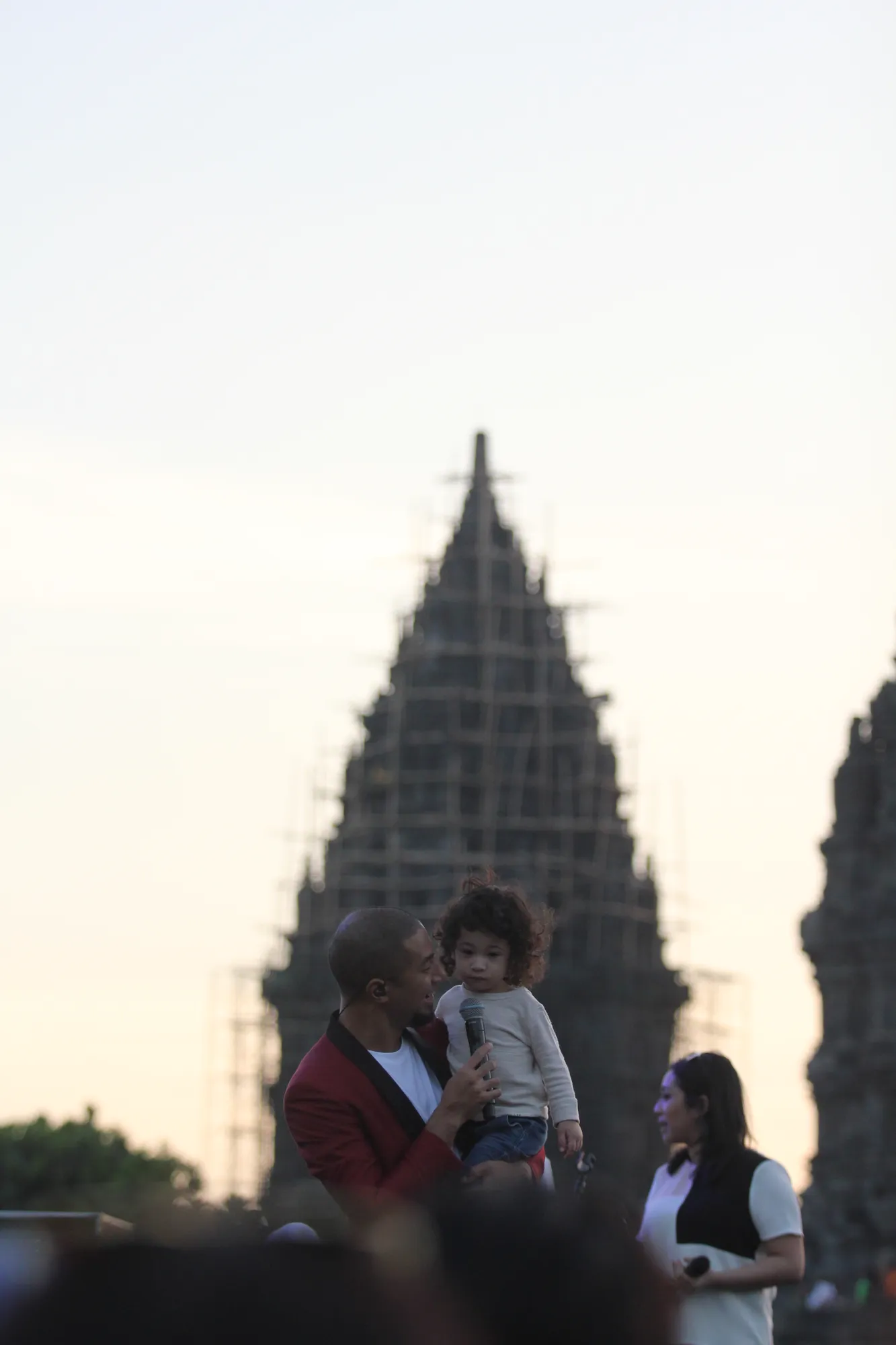 Marcell Siahaan dan Seth Ananda, anak bungsunya © KapanLagi.com/Mathias Purwanto