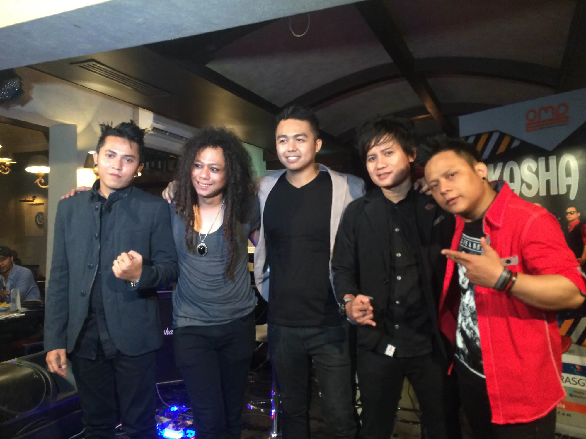 Yoda dan band Akasha yakin bila karya mereka mampu diterima © Kapanlagi.com®/Fikri Alfi Rosyadi