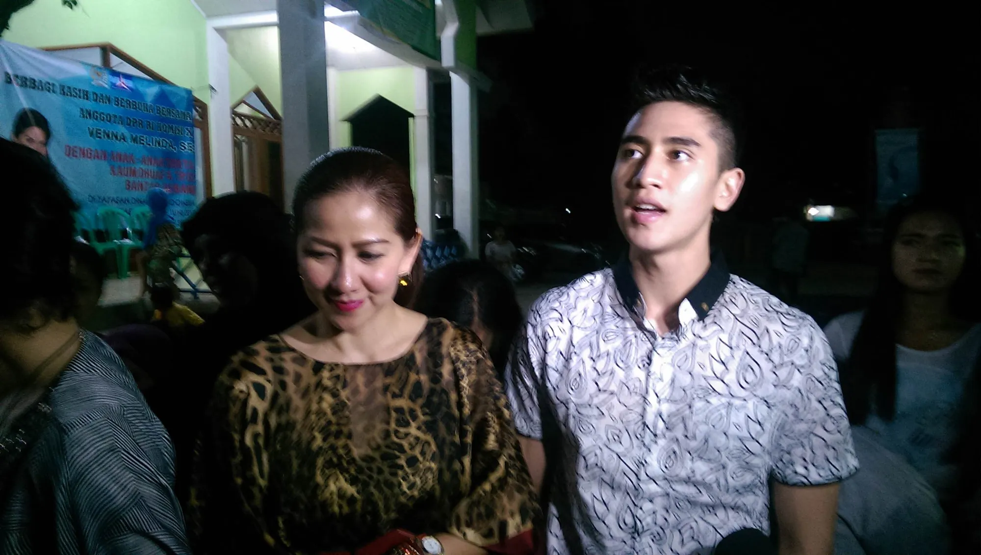 Venna Melinda mengaku hampir jadi korban jahil supir angkot © KapanLagi.com®/Mathias Purwanto