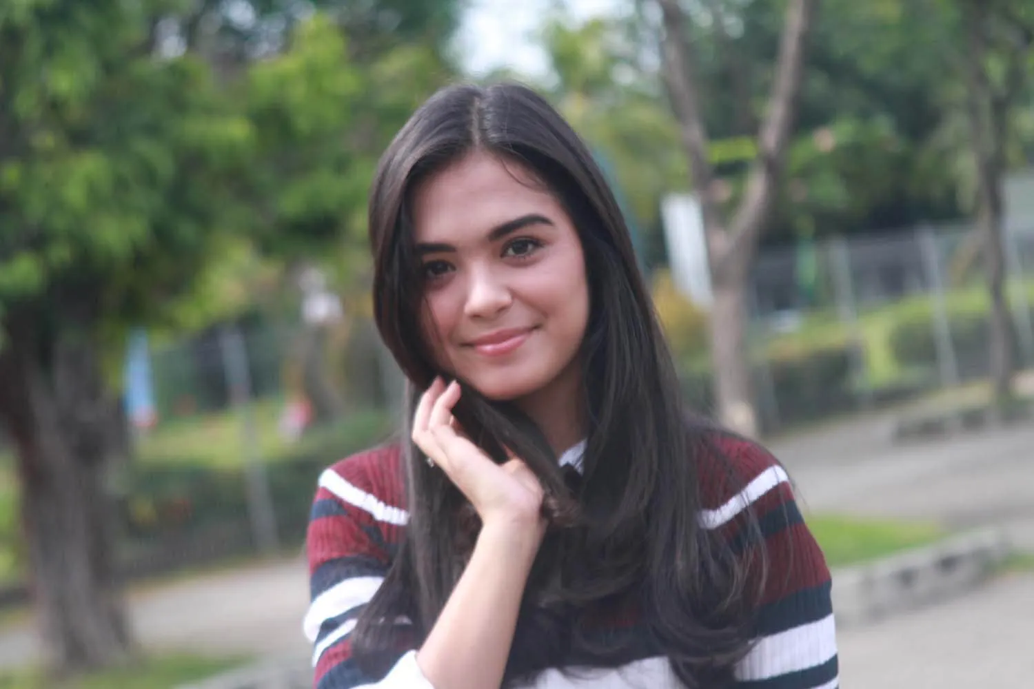 Vebby nyaman dengan Rizky © KapanLagi.com®/Abbas Aditya