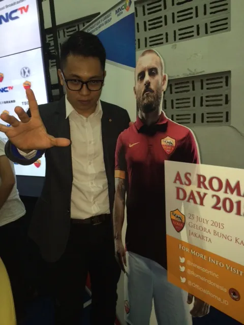 Russel siap beri penampilan spesial di AS Roma Day 2015 / KapanLagi® - Hendra Gunawan