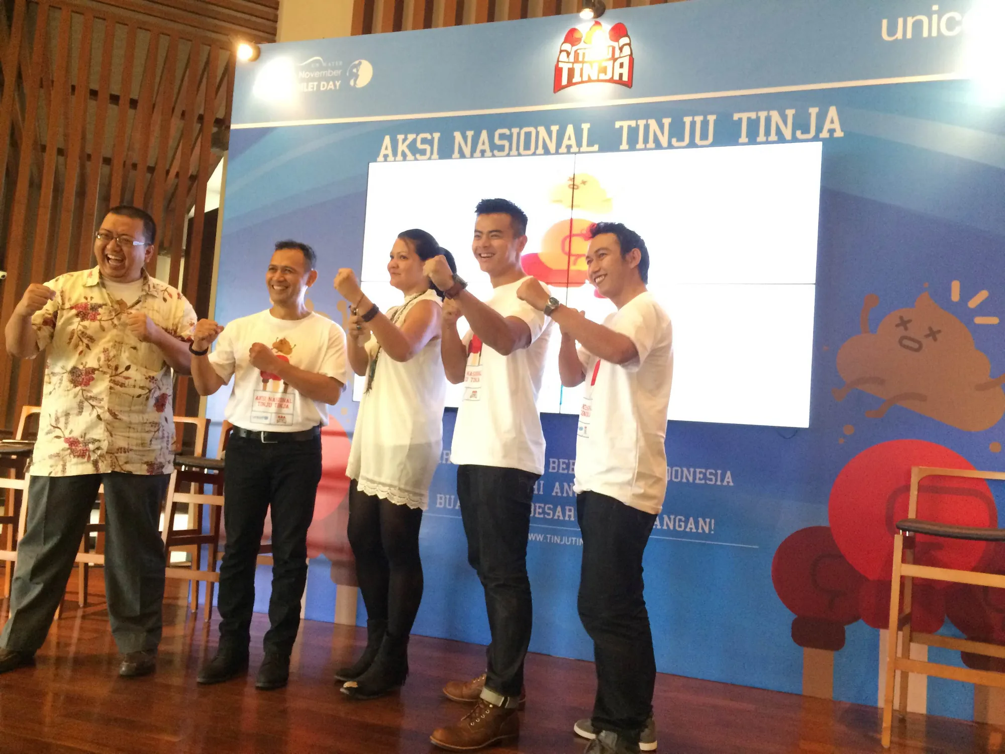 Dion Wiyoko digandeng UNICEF untuk kampanye menanggulangi BAB sembarangan. ©KapanLagi.com/Nuzurul Rakhmah