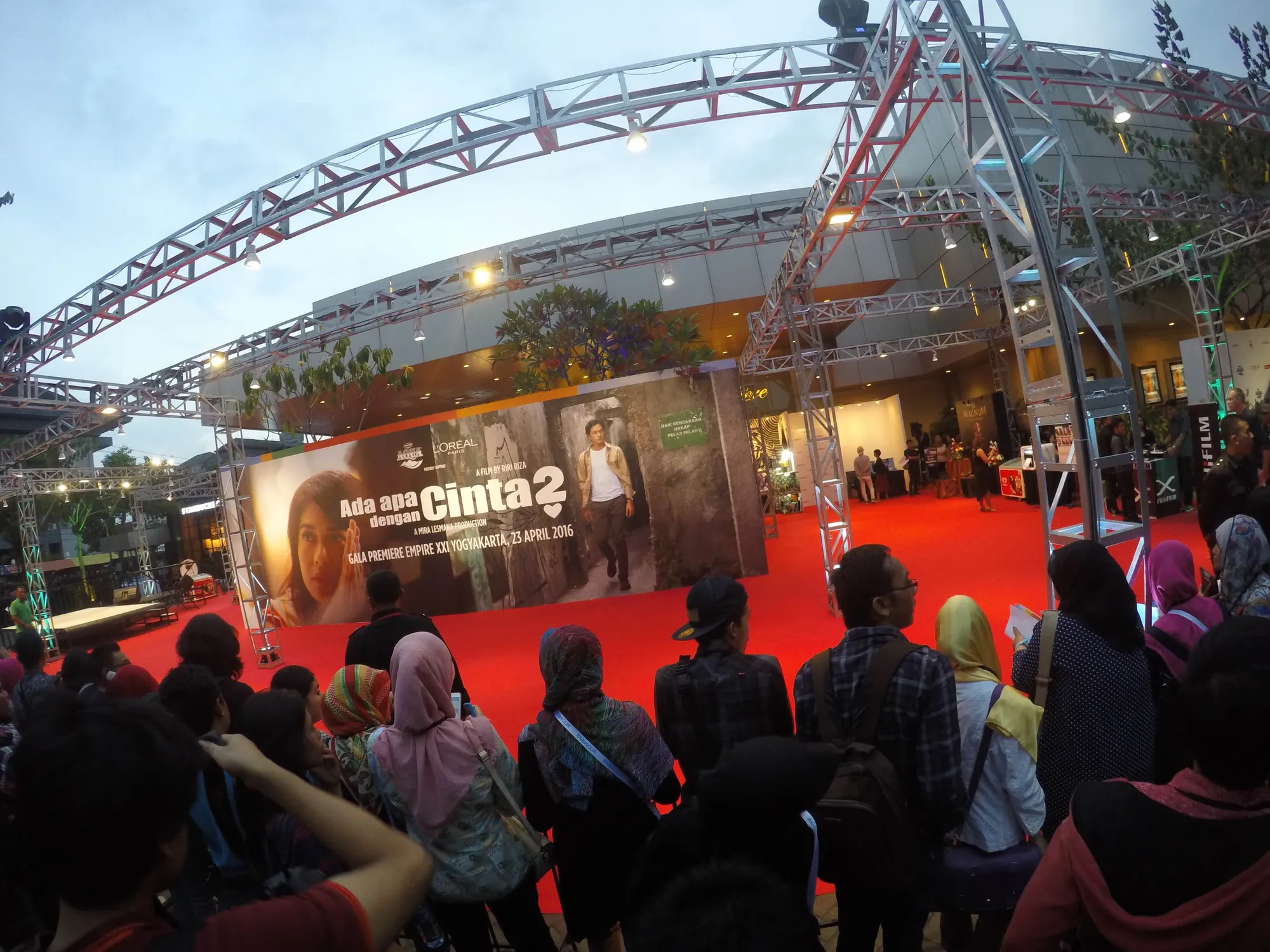 Suasana premiere AADC 2 © Brilio.net/Sabar Artiyono