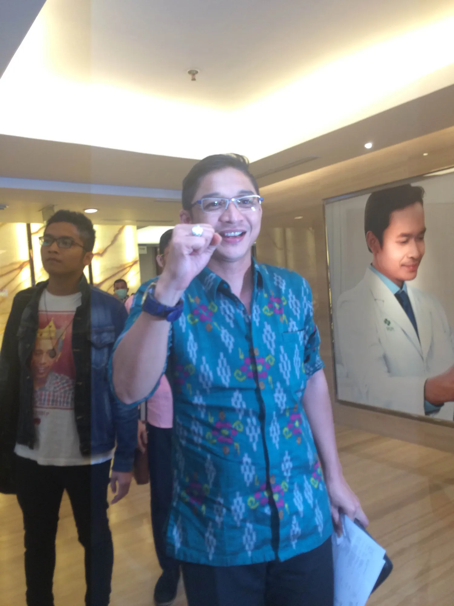 Pasha Ungu belum bisa bawa pulang istri. ©KapanLagi.com/Fikri Alfi Rosyadi