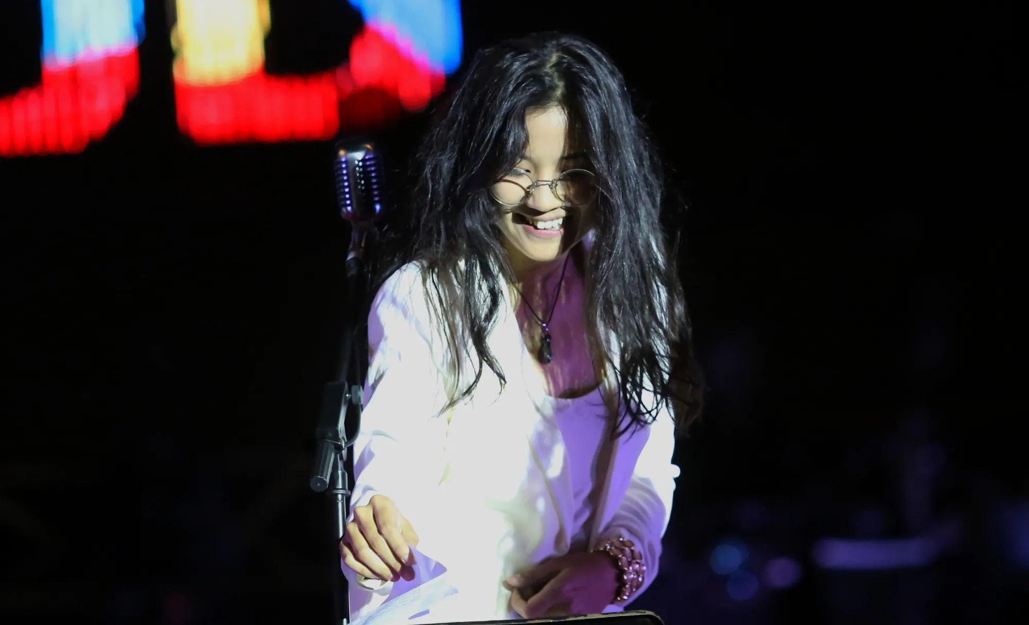 Danilla Riyadi tampil di acar Soundrenaline 2017 © KapanLagi.com®/Fikri Alfi Roysadi