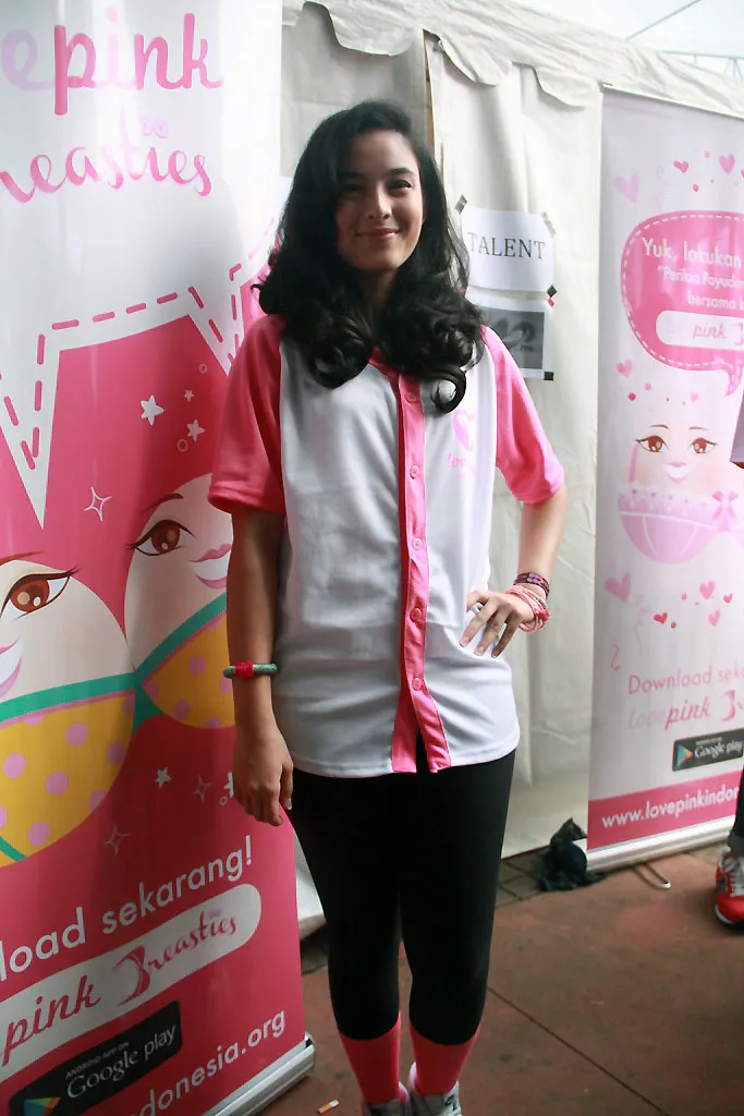 Chelsea Islan kembali terlibat dalam acara Jakarta Goes Pink. ©KapanLagi.com/Sahal Fadly