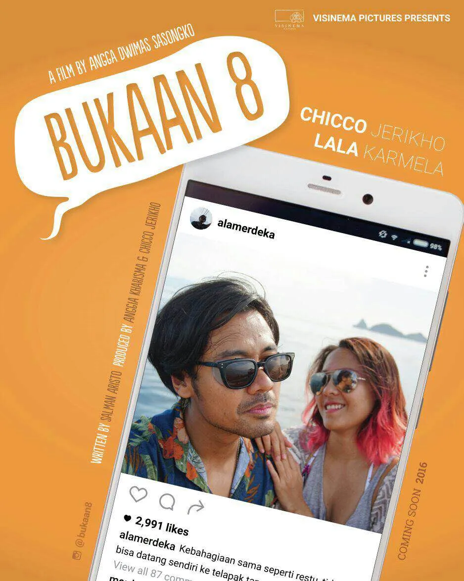 Teaser poster film BUKAAN 8 @ Visinema Pictures